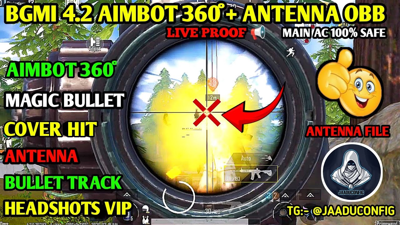 BGMI 4.2 AIMBOT OBB | BGMI 4.2 NO RECOIL CONFIG | BGMI NO RECOIL CONFIG 4.2 | BGMI AIMBOT OBB 4.2