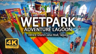[4K] Wetpark Adventure Lagoon Walk Tour | Venice Grand Canal Mall, Taguig | Island Times screenshot 3