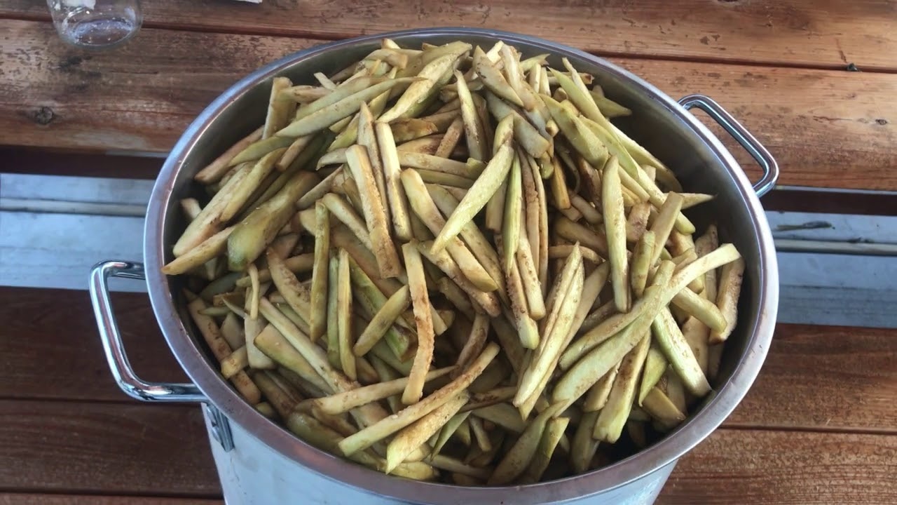 MAKING THE BEST ITALIAN PICKLED EGGPLANTS YouTube