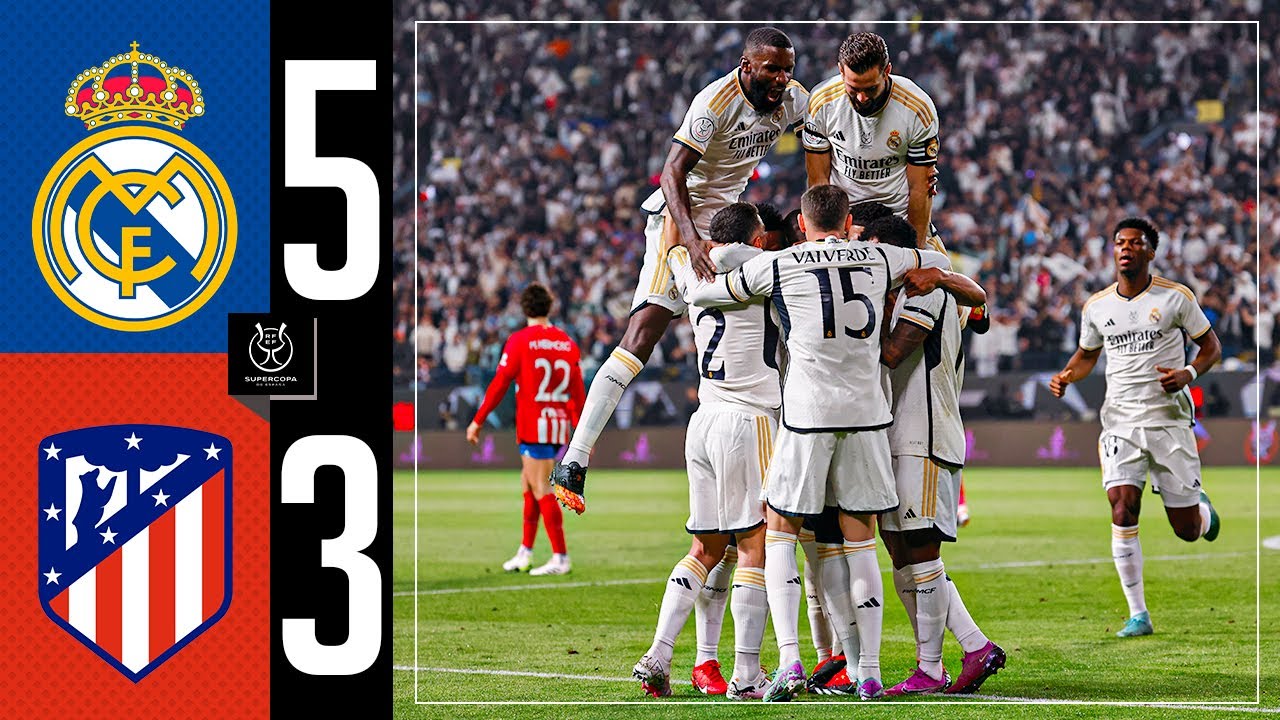 Spektakuläres Madrid-Derby! Real zieht ins Finale ein | Real Madrid - Atlético Madrid