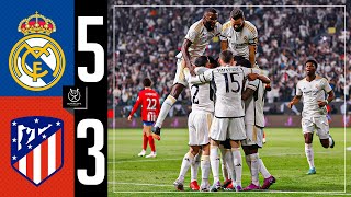 Real Madrid 5-3 Atlético de Madrid | HIGHLIGHTS | Spanish Super Cup image