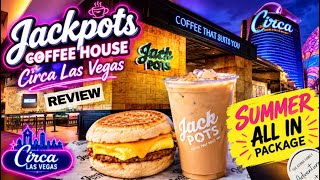 Did We Find the BEST COFFEE in VEGAS? Check Out JackPOTS at Circa Las Vegas