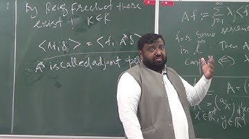 Lecture 22 (Part 3): Adjoint of a linear operator