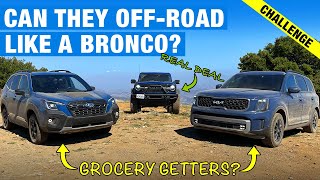 OffRoad Tested: Kia Telluride XPro vs. Subaru Forester Wilderness | Just an Appearance Package?