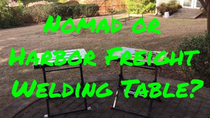 Harbor Freight Vs Northern Eastwood Nomad Welding Table Youtube