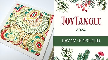 Easy Zentangle Pattern Tutorial | PopCloud | JoyTangle Day 17