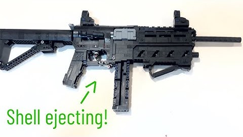 Lego AR-15 (shell ejecting 9mm version)