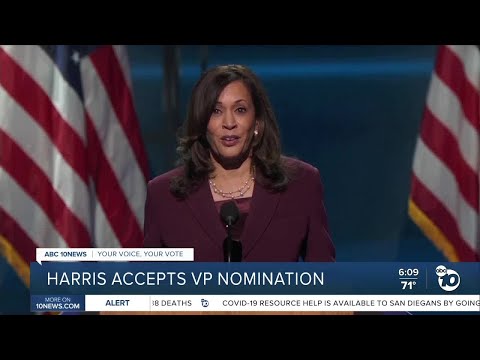 Harris accepts VP
