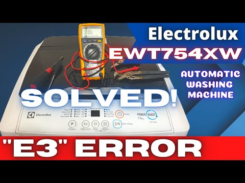 Video: Error E20 sa Electrolux: ano ang gagawin at paano ayusin