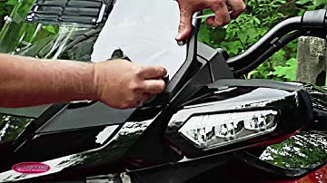 F3 Spyder Windshield Install Video by F4 Customs