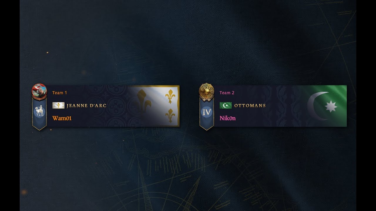 (AoE4 Jeanne d'Arc vs Ottoman) Wam01 vs Nik0n YouTube