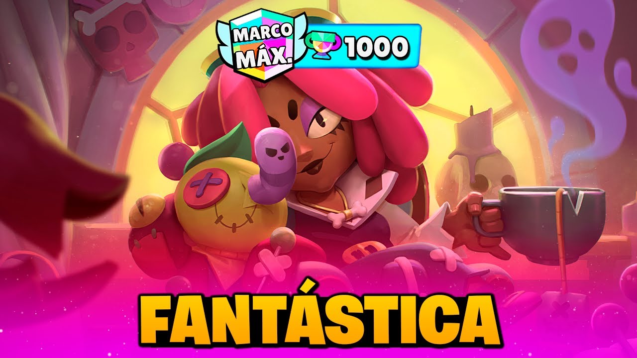 1000 TROFÉUS FÁCIL com a JUJU a MELHOR BRAWLER do BRAWL STARS