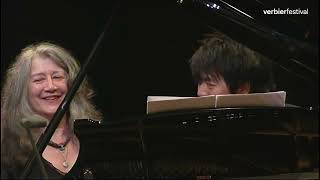 Martha Argerich and Lang Lang play Ravel: Ma Mère l'Oye at Verbier Festival 2007