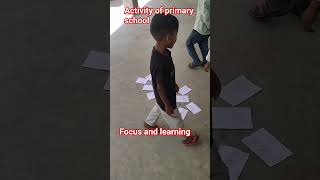 activity of primary school#focus and learning activity#shortsyoutube