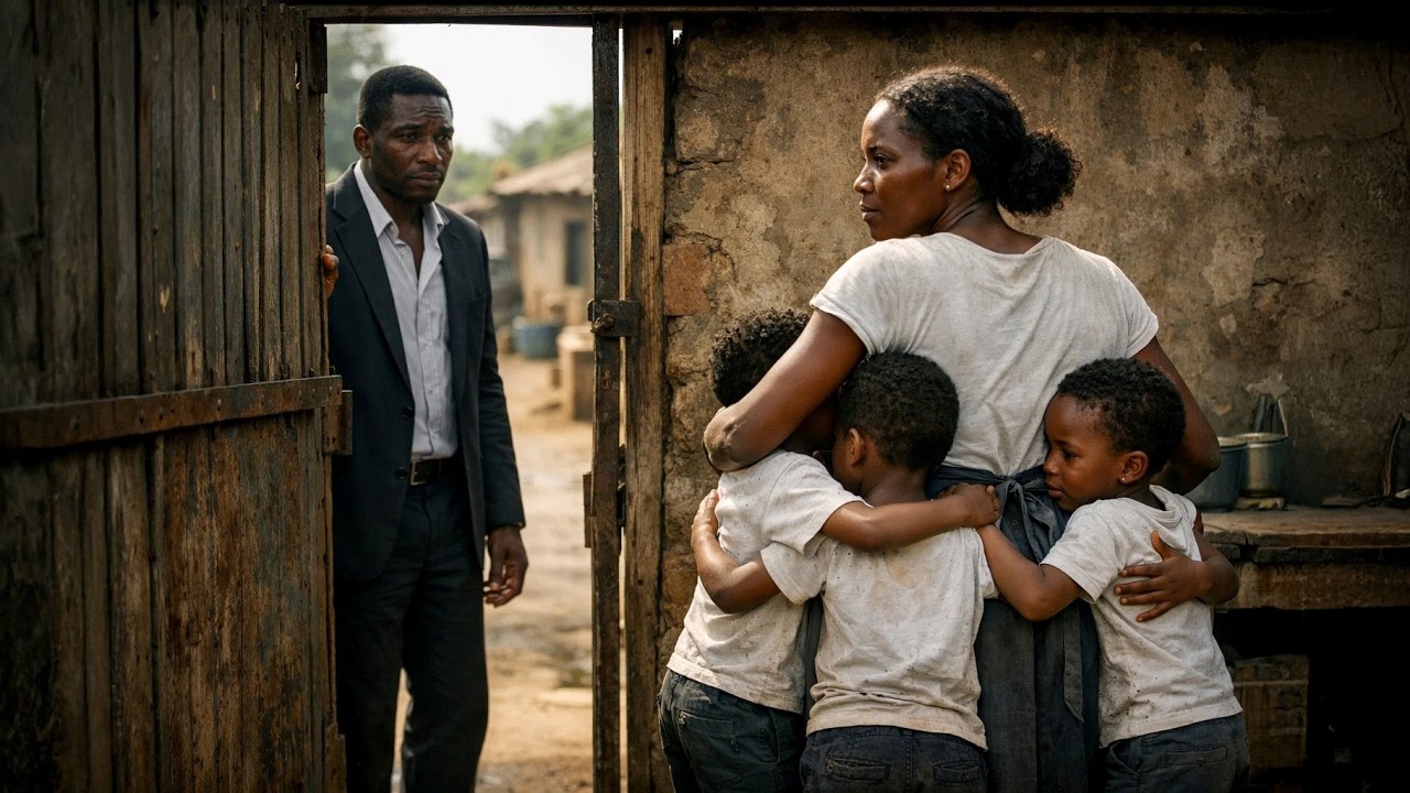 Milliardaire Chasse Sa Femme Pauvre Et Stérile — Quinze Ans Plus Tard, Elle Revient Avec Des Triplés