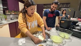 Took Cooking Classes for RAS MALAI & SEV BARFI 😁