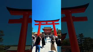 🇯🇵 Am urcat prin MII de porți roșii! Fushimi Inari Taisha, Kyoto 😱⛩️  #ladrumcuthea #travel #japan
