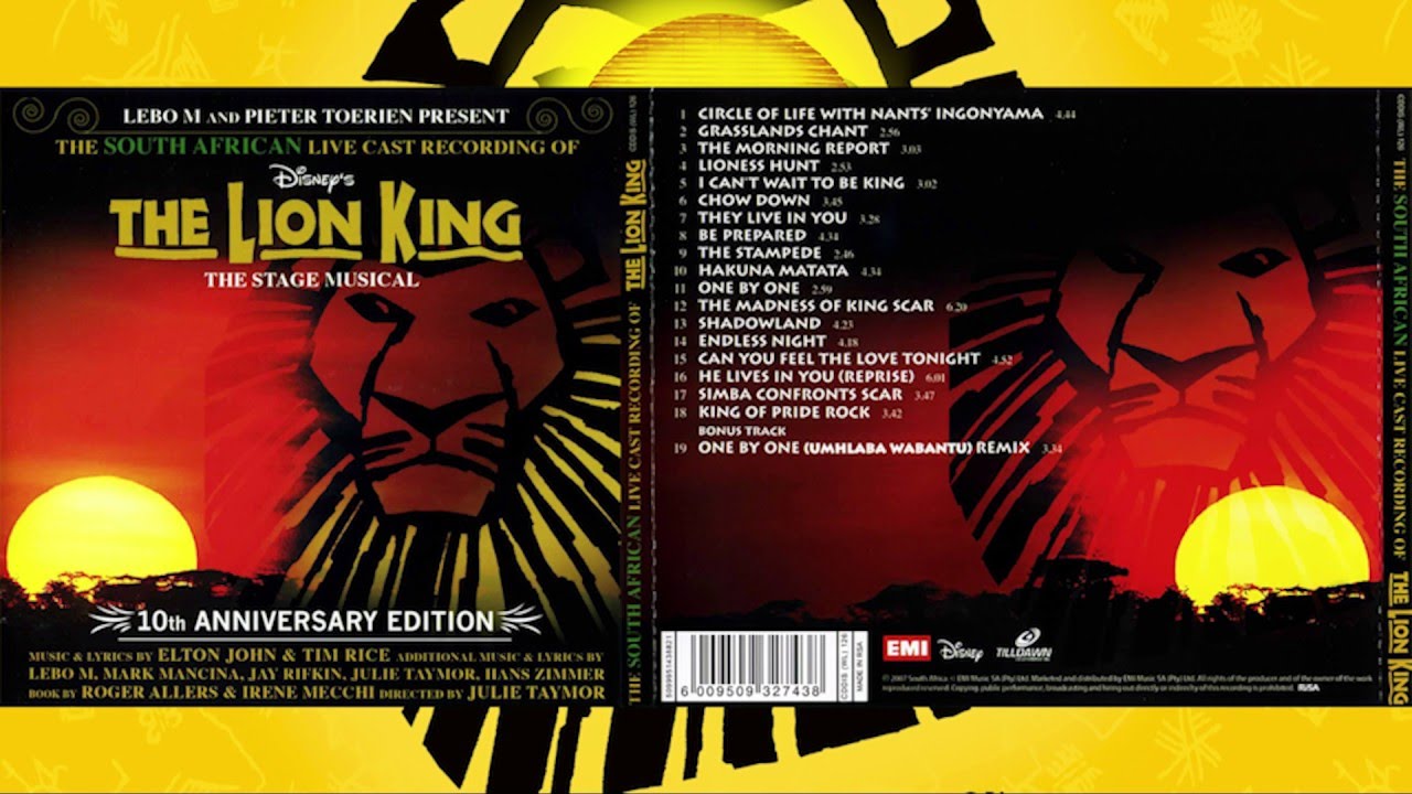 Circle of Life - The South African Cast of THE LION KING