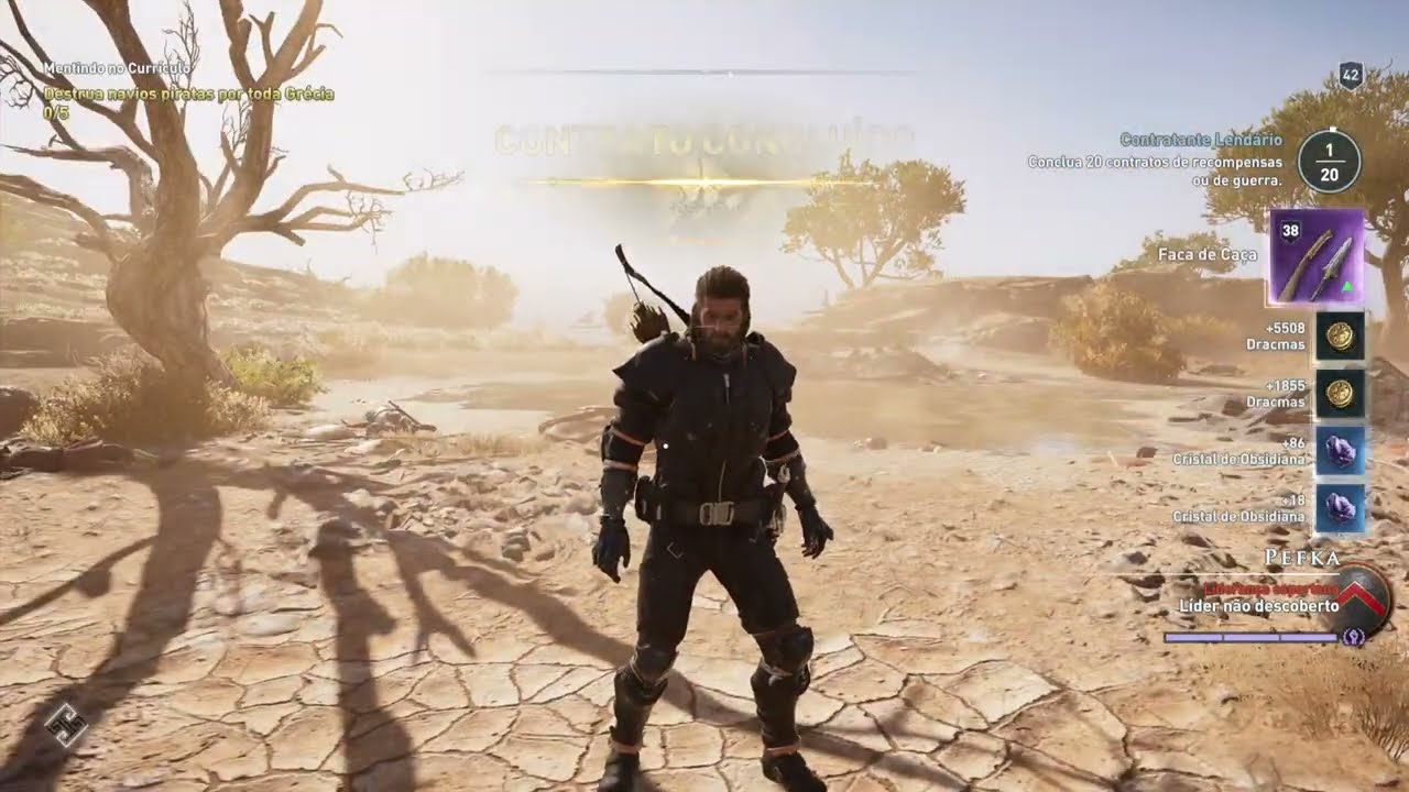 Troféu Herói Sob Contrato - Vença sua primeira conquista em terra em qualquer região - Assassin's Creed Odyssey - 🏆 gsFALCON Trophies Troféu Herói Sob Contrato - Vença sua primeira conquista em terra em qualquer região - Assassin's Creed Odyssey - 🏆 gsFALCON Trophies