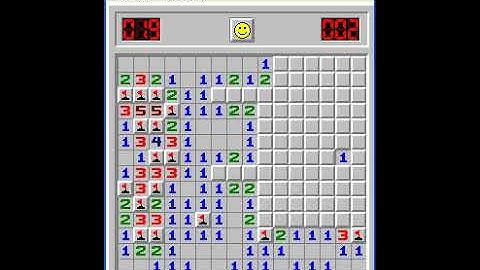 Minesweeper Intermediate in 4s (lag)