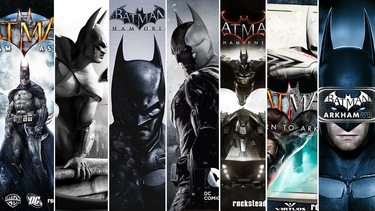 Batman Arkham Evolução Dos Jogos 2009 - 2016 [4K] - YouTube