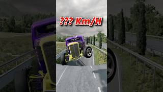 ¿Cuál es la mejor velocidad para pasar los baches? #beamng #beamngdrive #gaming