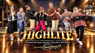 Download lagu New Dance | HIGHLITE | Choreo: Budi Satrio, Ria Lolong, Lulu Yahya, Wieke Julianti & Djoni Djulkifli