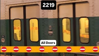 (Taped Off Doors On 2219) GO 1334 - 604 With 314 Departing Clarkson 