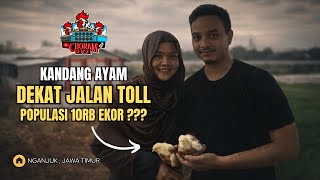 Kandang impian setelah vacum 13thn Ukuran 9x42m || Mas Hendi Nganjuk Total biaya 170Jt