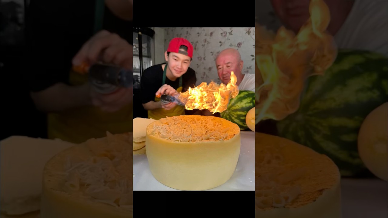 ПАСТА В ОГРОМНОМ СЫРЕ😱