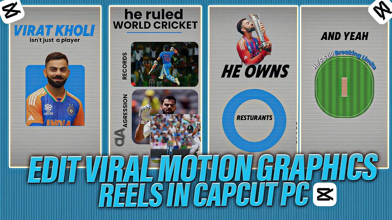 How To Edit Viral Motion Graphics Reels In CapCut PC | Full Guide ...