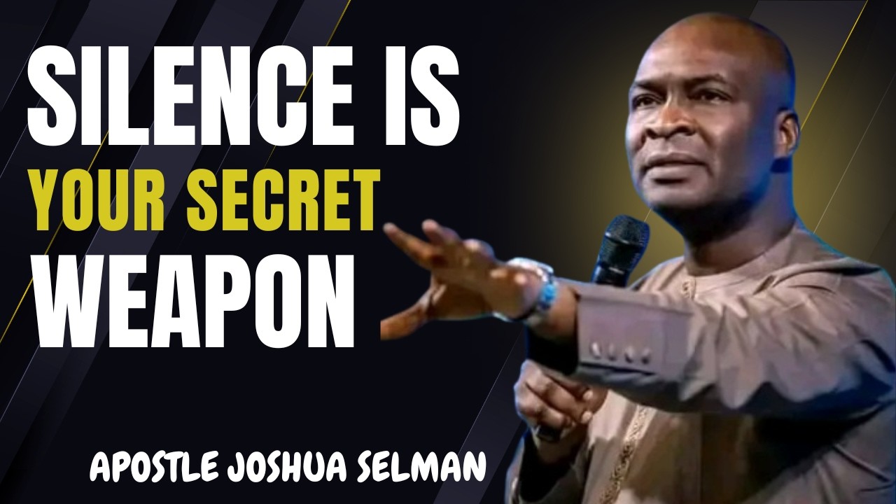Learn to Stay Silent and Let God Fight for You  Powerful Sermon by Apostle Joshua Selman