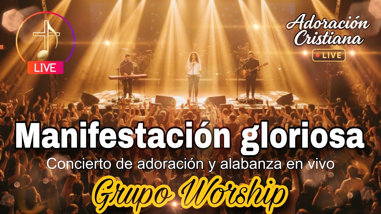 Manifestación gloriosa | concierto de adoración y alabanza en vivo