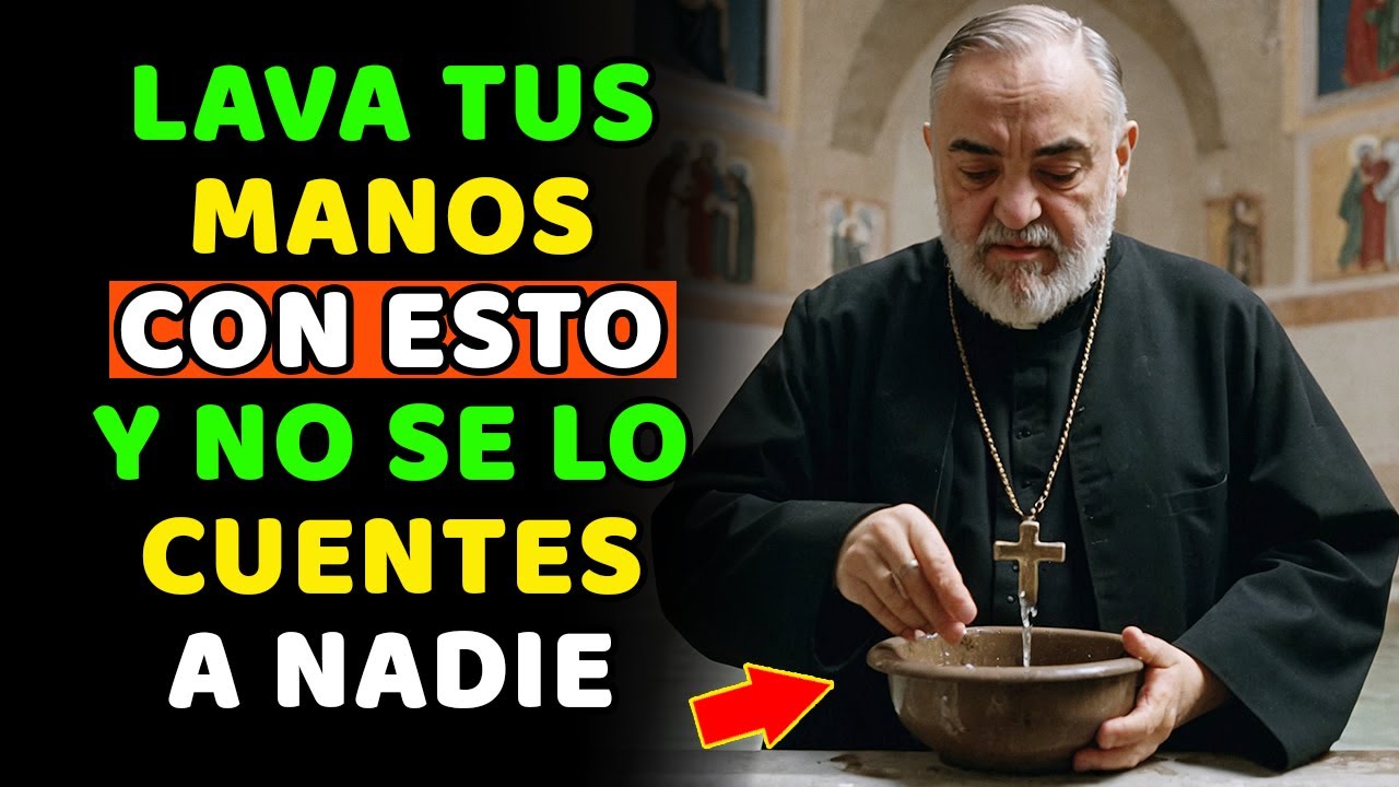 Padre Pío: LAVA Tus Manos con ESTO y Atrae MUCHO Dinero | ¡No te pierdas este vídeo!