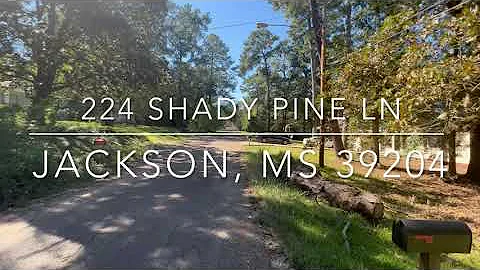 224 Shady Pine Ln, Jackson, MS 39204