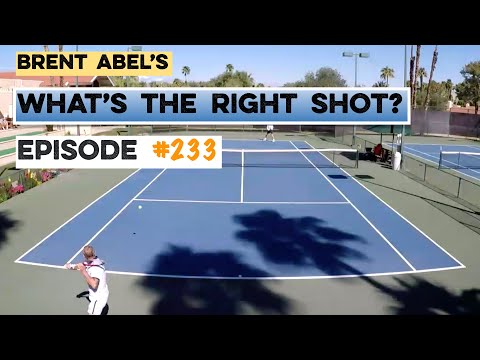 Tennis Singles Strategy - "WTRS?" #233 - Glenn Busby vs. Mike Fedderley