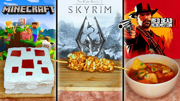ПОВТОРИЛ 3  БЛЮДА ИЗ ИГР / Minecraft / Skyrim / Red Dead Redemption