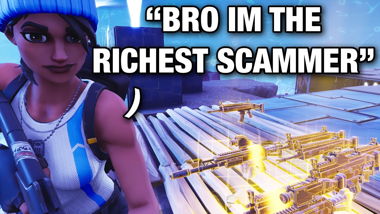 PRO RICH Scammer failed to scam me!! 🤣😂 (Scammer Get Scammed) Fortnite ...