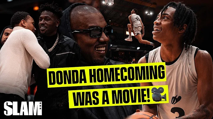 Rob Dillingham Hits 360 Lay In Front of Kanye, Lonzo, AB & More! Donda's Chicago Homecoming Was LIT!