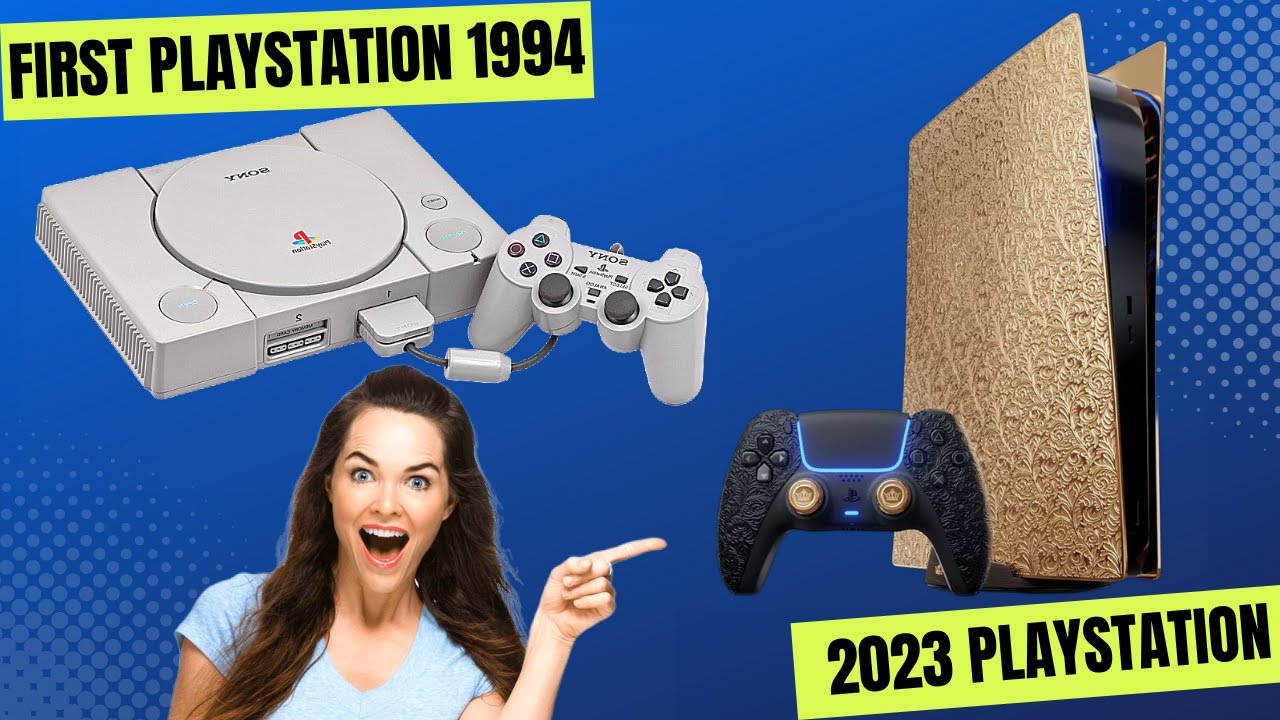 PlayStation Evolution from 1994 - 2023 | ONE TRANSFORMATION - YouTube