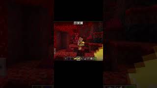 Minecraft |kya mai piglin se golden Apple le sakta hu #subscribe #viralshorts #minecraft|