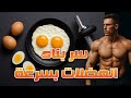 البيض وكمال الأجسام سر بناء العضلات بسرعة أم خطر يهدد صحتك 