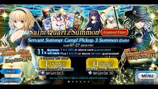 [FGO] Summoning for Jeanne (Archer), Dantes, Asagami Fujino or Kiyohime (Lancer)