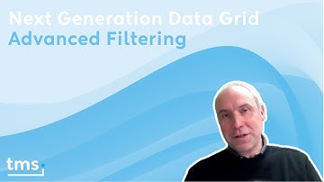 Next Generation Data Grid - Advanced Filtering