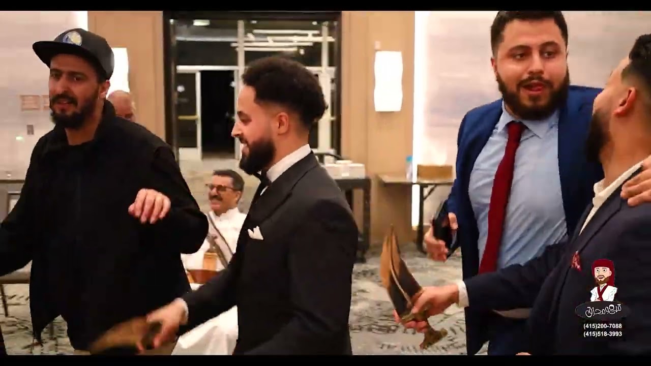 مقططفات من عرس فخامة العريس ابراهيم احمد الناصري 