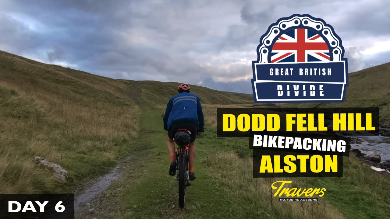 Scariest descent of my life: Great British DIVIDE 2024 Dodd Fell Hill - Alston in cumbria