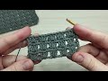 This Two Row Crochet Stitch Will Be Your New Favorite! 🧶✨ Easy &amp; Cozy Pattern