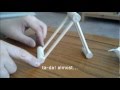 How to make a quickie wooden phone stand on the cheap out of dowels