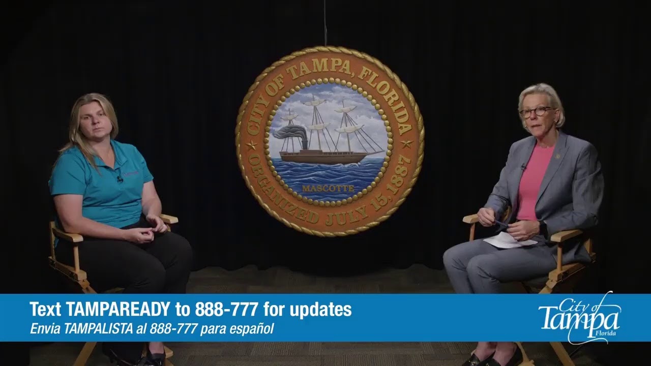 Tampa Mayor Jane Castor hosts daily coronavirus briefing - YouTube