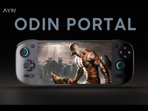 Odin2 Portal: God of war 2(AetherSX2 4x Resolution Setting)